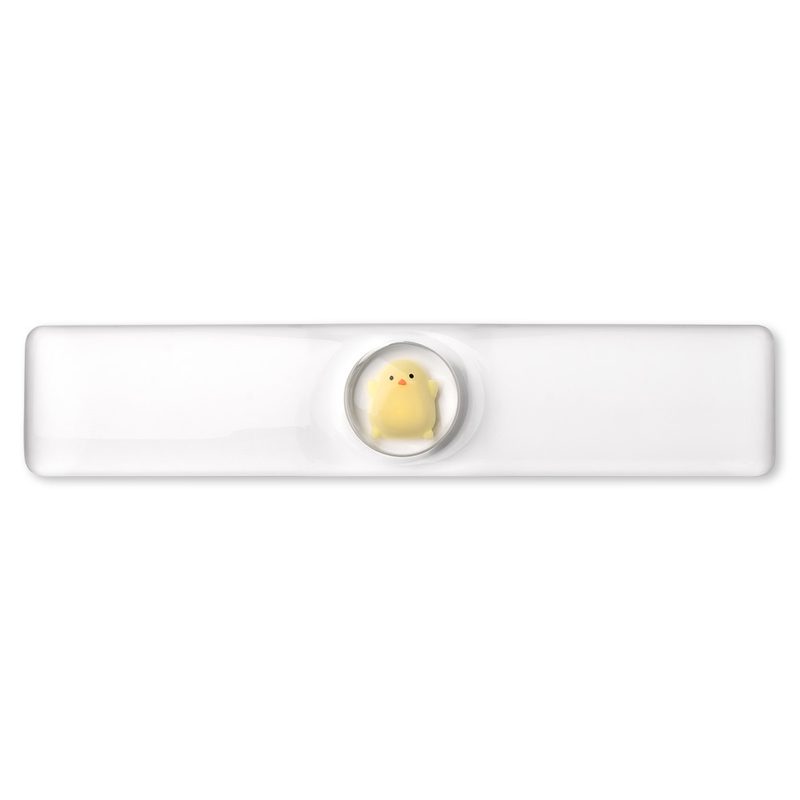 쿠슝 꾹꾹이 키보드 손목 받침대 L WRCSCP-02, 병아리, 1개