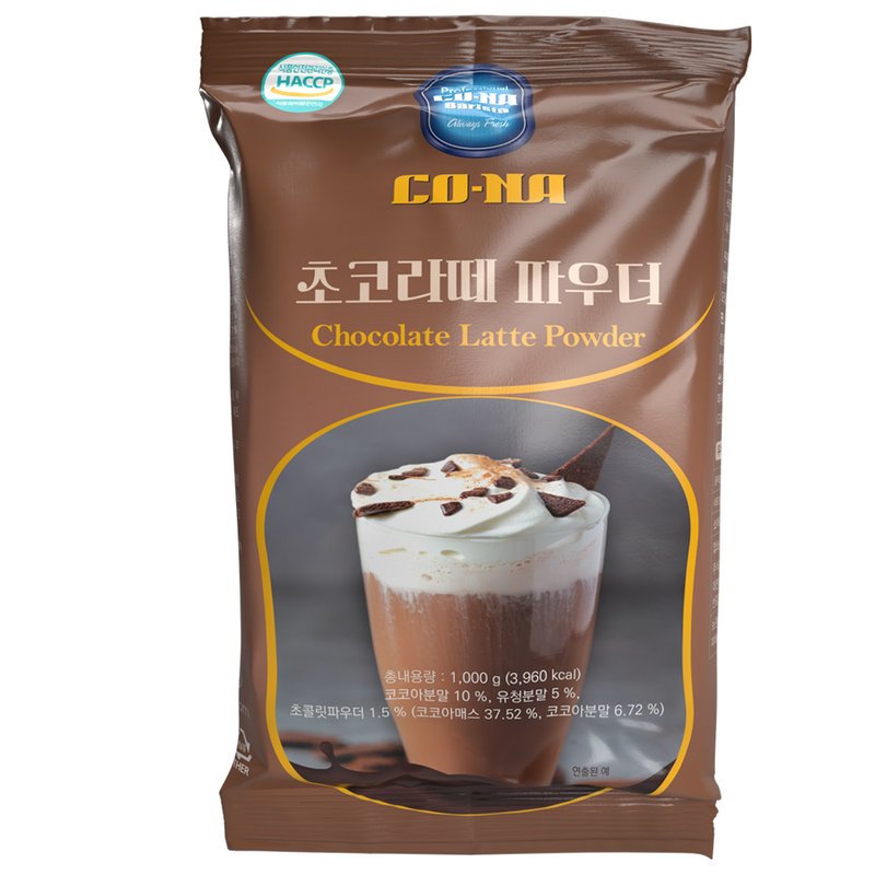 CONA 초코라떼 파우더, 1kg, 1개입, 1개